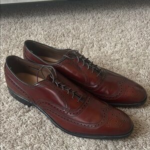 Allen Edmonds Brown Oxford Dress Shoes
